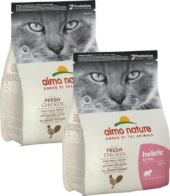 Almo Nature Cat Holistic Kitten – Kattenvoer – 2 X Kip Rijst 2 Kg Holistic