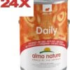 Almo Nature Dailymenu – Kattenvoer Blik – Rund – 24x400gr -Happy Pet Verkoop 1047x1200