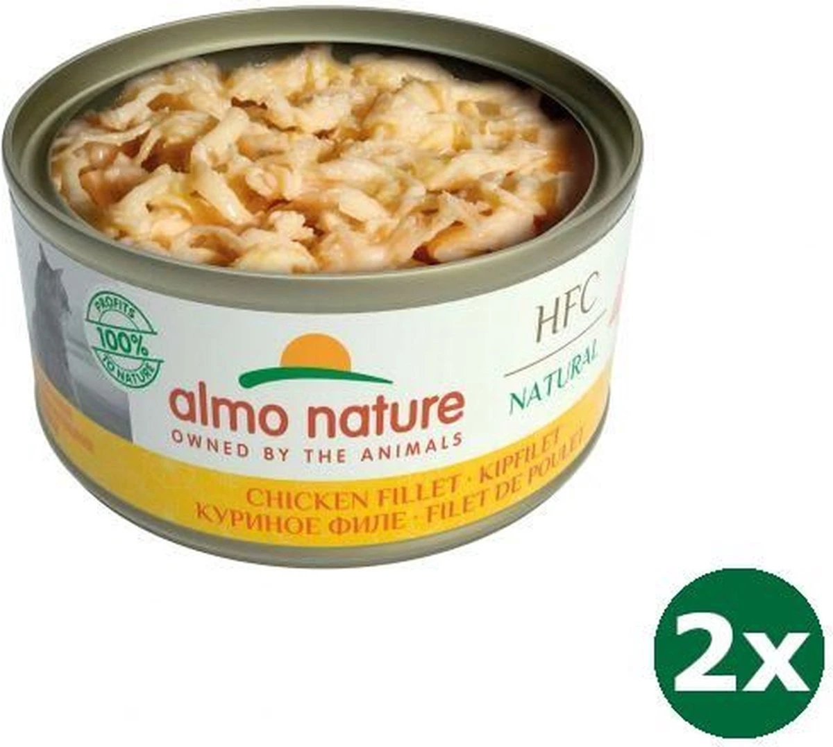 Almo Nature Cat Kipfilet Kattenvoer 48x 70 Gr 3 Almo Nature Cat Kipfilet Kattenvoer 48x 70 Gr