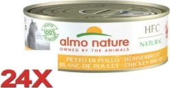 Almo Nature HFC – Kattenvoer – Kippenvlees – 24x150gr