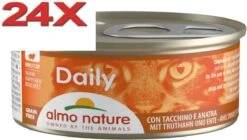 Almo Nature Dailymenu – Kattenvoer Blik – Mousse Lam – 24x85gr
