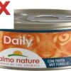 Almo Nature Dailymenu – Kattenvoer Blik – Brokjes Forel – 24x85gr 1 Almo Nature Dailymenu – Kattenvoer Blik – Brokjes Forel – 24x85gr -Happy Pet Verkoop 1200x700 1