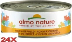 Almo Nature HFC – Kattenvoer – Kippenbout – 24x70gr