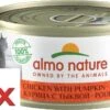 Almo Nature HFC – Kattenvoer – Kip & Pompoen – 24x70g -Happy Pet Verkoop 1200x718