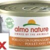 Almo Nature HFC – Kattenvoer – Kip & Kaas – 24x70gr -Happy Pet Verkoop 1200x725