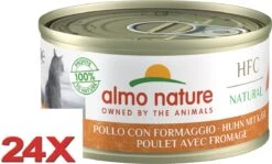 Almo Nature HFC – Kattenvoer – Kip & Kaas – 24x70gr