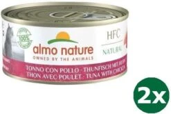 Almo Nature Cat Tonijn / Kip Kattenvoer 48x 70 Gr