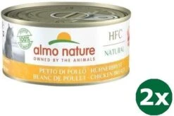 Almo Nature Cat Kippenborst Kattenvoer 48x 70 Gr