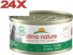 Almo Nature HFC – Kattenvoer – Jelly Tonijn – 24x70gr