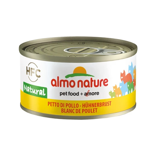Almo Nature HFC 70 Natural Kattenvoer - Blik - Kippenvlees 5 Almo Nature HFC 70 Natural Kattenvoer - Blik - Kippenvlees - Afbeelding 3