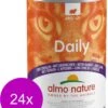 Almo Nature Blik Adult Cat Daily Menu 400 G – Kattenvoer – 24 X Konijn -Happy Pet Verkoop 970x1200