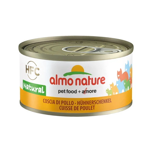 Almo Nature HFC 70 Natural Kattenvoer - Blik - Kippenboutvlees 5 Almo Nature HFC 70 Natural Kattenvoer - Blik - Kippenboutvlees - Afbeelding 3