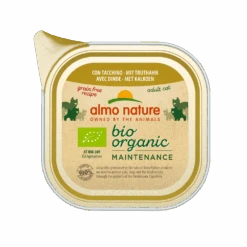 Almo Nature - Bio Organic Natvoer Voor Katten - Rund, Kip, Zalm, Kalkoen - Graanvrij - Glutenvrij - 19 X 85g -Happy Pet Verkoop almo nature almo nature bio organic natvoer voor k 4