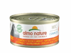 Almo Nature Natvoer Met 100% Vers Vlees Of Vis Voor Katten - HFC Complete - Graanvrij - 24 X 70g - In 4 Smaken