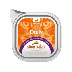 Almo Nature Natvoer Voor Katten - Daily Menu Mousse & Blokjes - Glutenvrij - Graanvrij - 24 X 85g -Happy Pet Verkoop almo nature almo nature natvoer voor katten daily 5