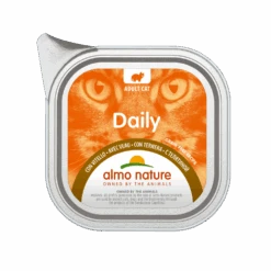 Almo Nature Natvoer Voor Katten - Daily Menu Mousse & Blokjes - Glutenvrij - Graanvrij - 24 X 85g -Happy Pet Verkoop almo nature almo nature natvoer voor katten daily 6