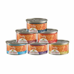 Almo Nature Natvoer Voor Katten - Daily Menu Mousse & Blokjes - Glutenvrij - Graanvrij - 24 X 85g