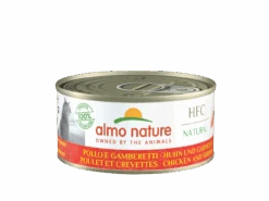 Almo Nature Natvoer Voor Katten - HFC Natural - Glutenvrij - 24 X 150g - Bereid Met Natuurlijke Vers Vlees Of Vis - Verkrijgbaar In Diverse Smaken