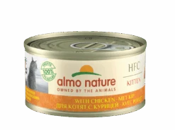 Almo Nature Natvoer Voor Kittens - HFC Kitten - Kip 24 X 70g