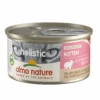 Almo Nature Natvoer Voor Kittens - Holistic Mousse - 24 X 85g -Happy Pet Verkoop almo nature almo nature natvoer voor kittens holis