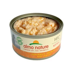 Almo Nature Kitten - HFC 70 - Kattenvoer - Blik - Kip -Happy Pet Verkoop almo nature classic hfc kitten food 2