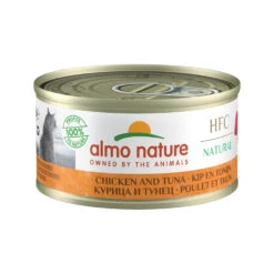 Almo Nature HFC 70 Natural Kattenvoer - Blik - Kip En Tonijn