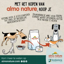 HFC Natvoer Kip Voor Kittens - Perfect Uitgebalanceerde Voeding - Almo Nature - Zakjes 24 X 55g Kip -Happy Pet Verkoop almo nature hfc natvoer kip voor kittens perfect u 1