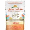 HFC Natvoer Kip Voor Kittens - Perfect Uitgebalanceerde Voeding - Almo Nature - Zakjes 24 X 55g Kip -Happy Pet Verkoop almo nature hfc natvoer kip voor kittens perfect u