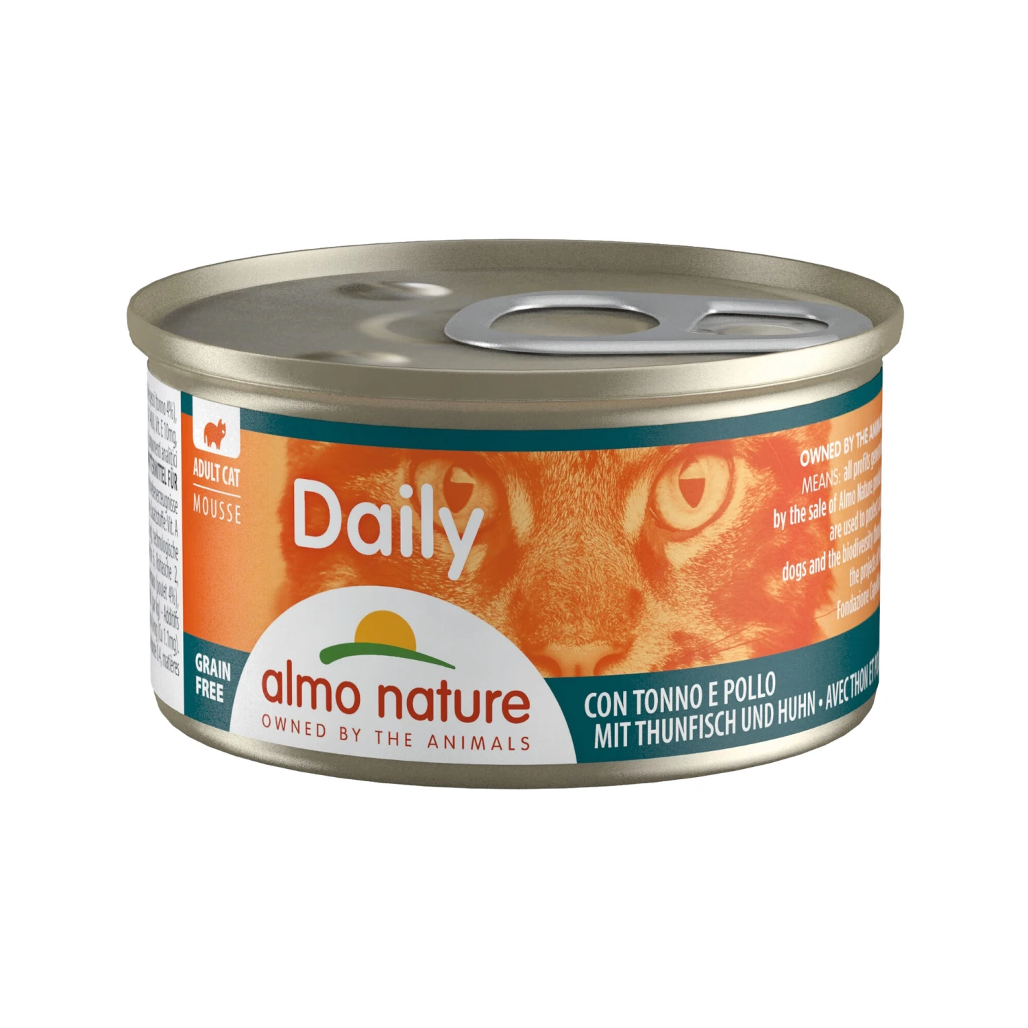 Almo Nature Daily Menu Mousse Kattenvoer - Blik - Tonijn En Kip - Afbeelding 2