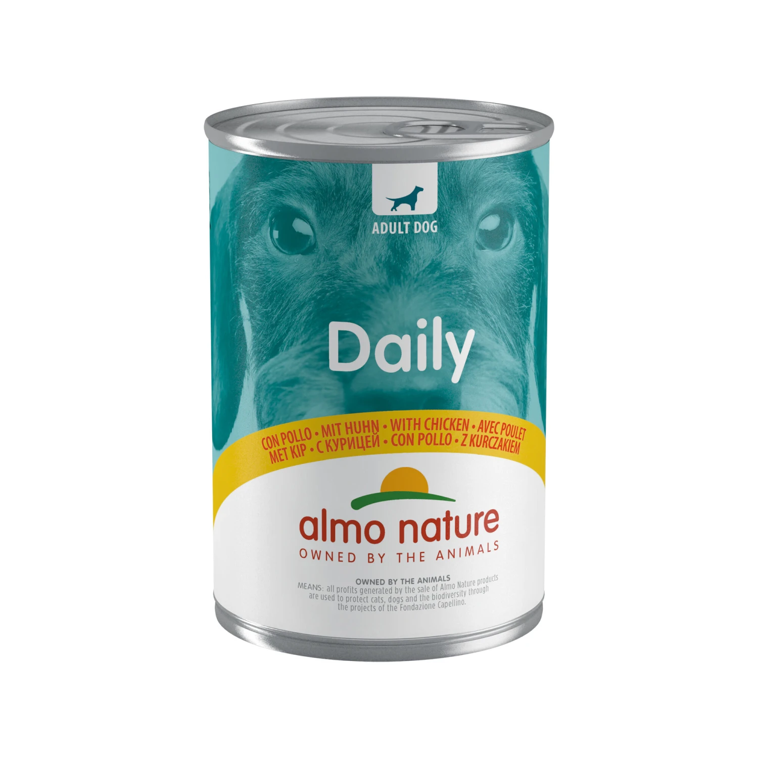 Almo Nature Dog Daily Menu Hondenvoer - Blik - Kip - Afbeelding 2