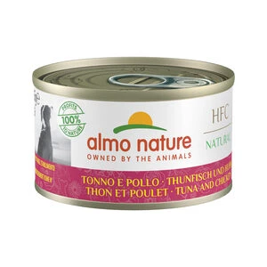 Almo Nature Dog HFC 95 Natural Hondenvoer – Blik – Tonijn & Kip – 24 X 95 G 3 Almo Nature Dog HFC 95 Natural Hondenvoer – Blik – Tonijn & Kip – 24 X 95 G
