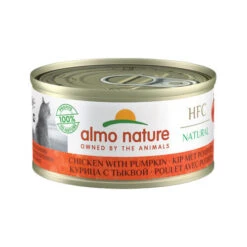Almo Nature HFC 70 Natural Kattenvoer - Blik - Kip En Pompoen -Happy Pet Verkoop almo nature hfc 70 natural kattenvoer blik kip en pompen 182104 0500 none 1