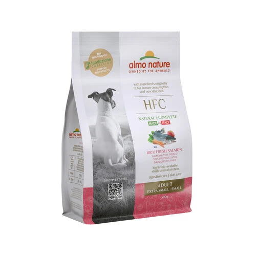Almo Nature HFC (Extra) Small Adult Hondenvoer - Zalm - Afbeelding 2