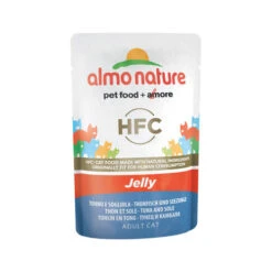 Almo Nature HFC Jelly Kattenvoer - Maaltijdzakje - Tonijn En Tong